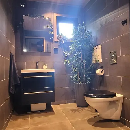 Moderne I Vannkanten Med Tilgang Til Brygge Og Bat Holiday home *