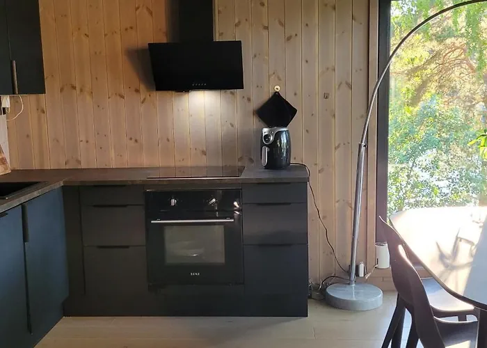 Дом отдыха Moderne I Vannkanten Med Tilgang Til Brygge Og Bat Рисёр