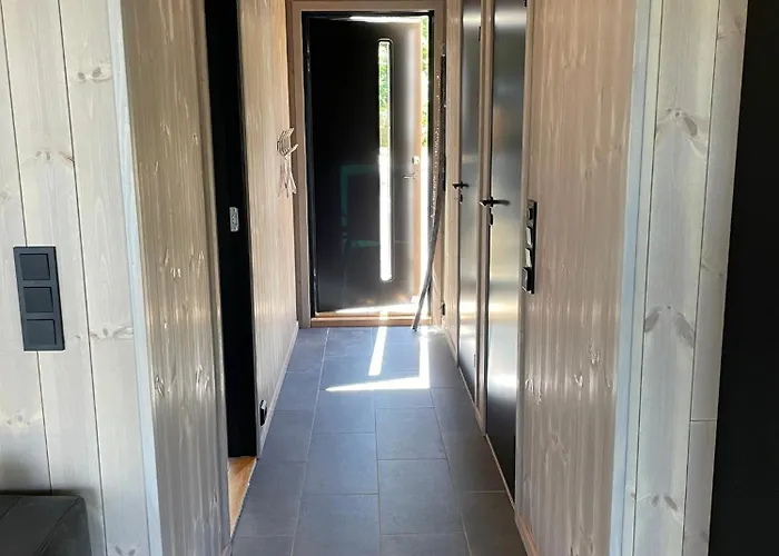 Дом отдыха Moderne I Vannkanten Med Tilgang Til Brygge Og Bat